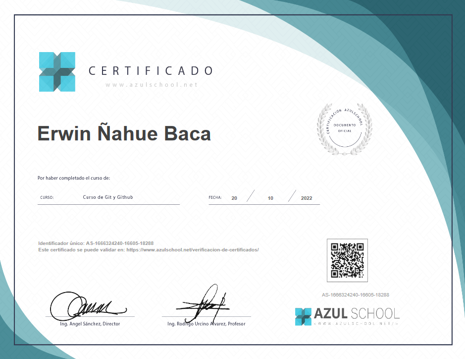 Certificado