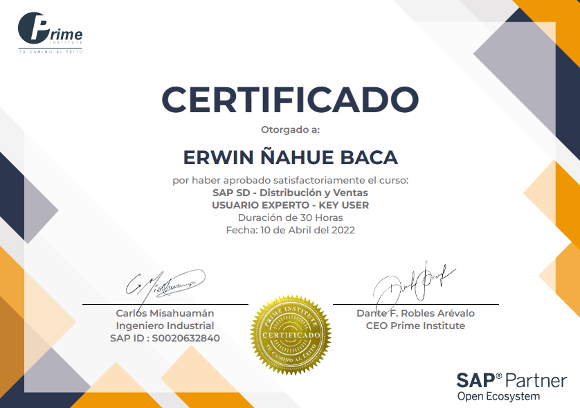 Certificado